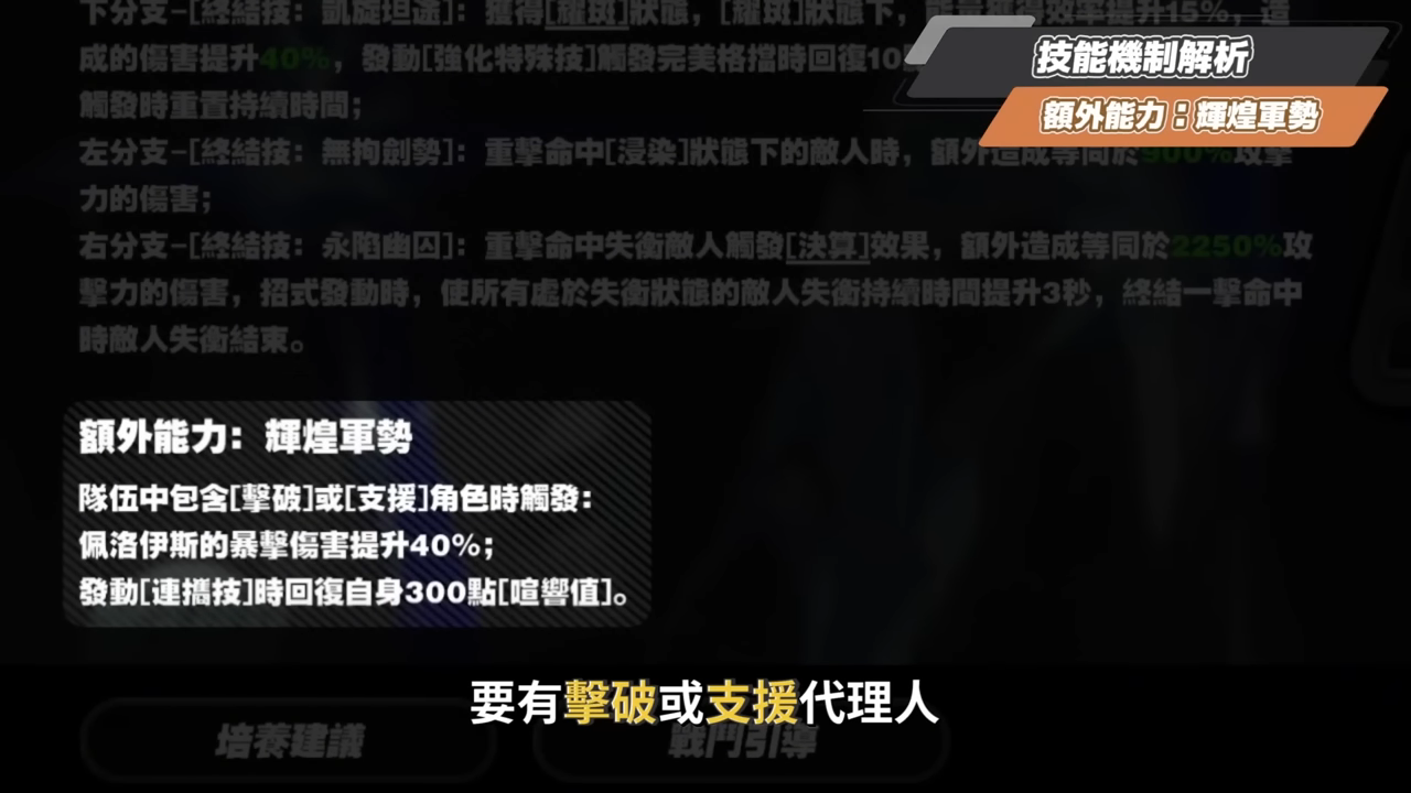 【絕區零】佩洛伊斯🗡️培養全攻略▸3.0新時代萌新&平民救星！免費S級以太強攻強度如何？改版直升2+1完全體，後面還有伏筆？影畫/音擎/驅動/配隊推薦！ ▹璐洛洛◃ - 電腦王阿達